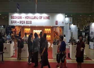 ქართული ღვინის კომპანიები სეულში ღვინის საერთაშორისო გამოფენაში მონაწილეობენ