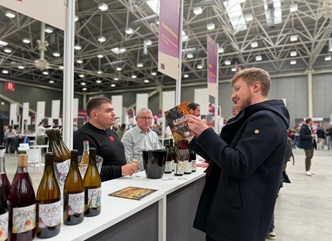 Qvevri Wine-Producing Wine Cellars Participated in an Exhibition Held in Bologna, Italy