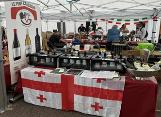 With the support of the National Wine Agency, Georgian wine was presented in France at the gastronomy festival.