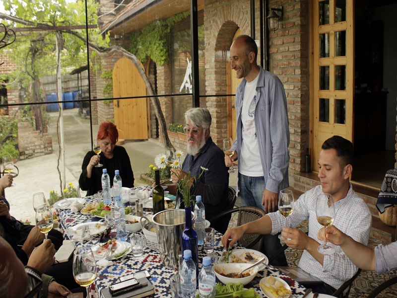 American professionals familiarized  with Georgian wine market