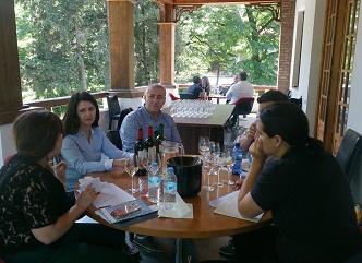 Visit of American Wine Importers in Georgia