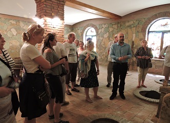 The group of Estonians visited the National Wine Agency