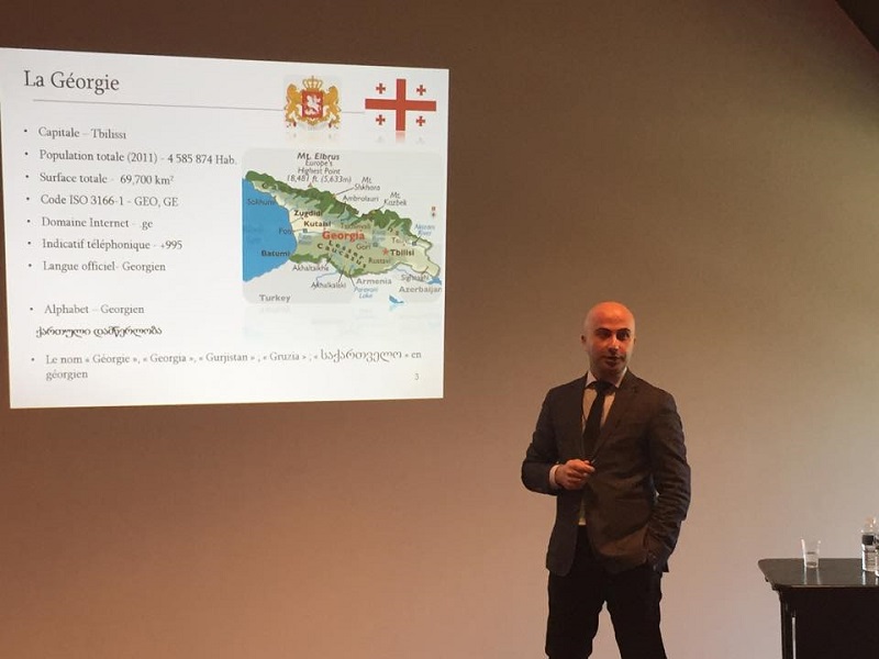 Presentation about Georgia was held at the International Wine Tourism Conference