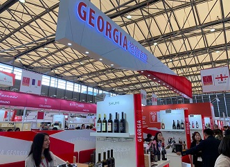  Georgian wine companies are participating in international exhibition in Shanghai