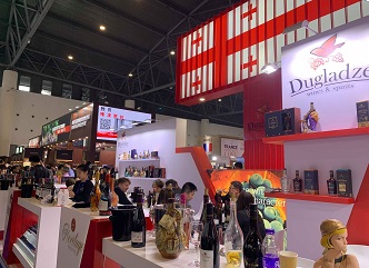 Georgian wine is presented at the largest exhibition in China   