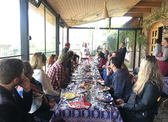 American wine professionals visited Georgia