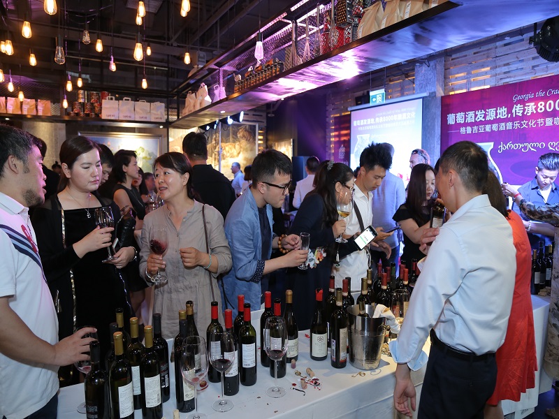 Georgian wine and Chinese-Georgian folk day was celebrated in Beijing