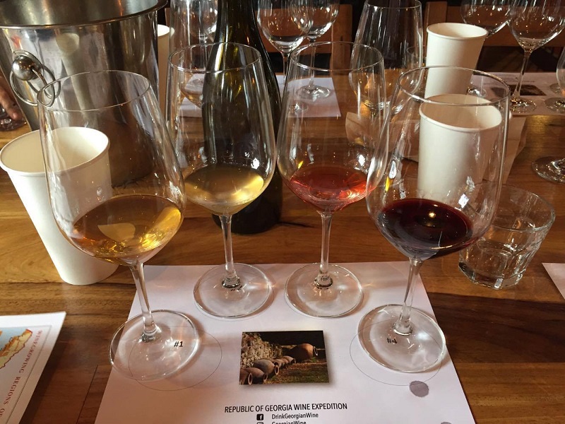 Georgian wine presentations were held in the USA