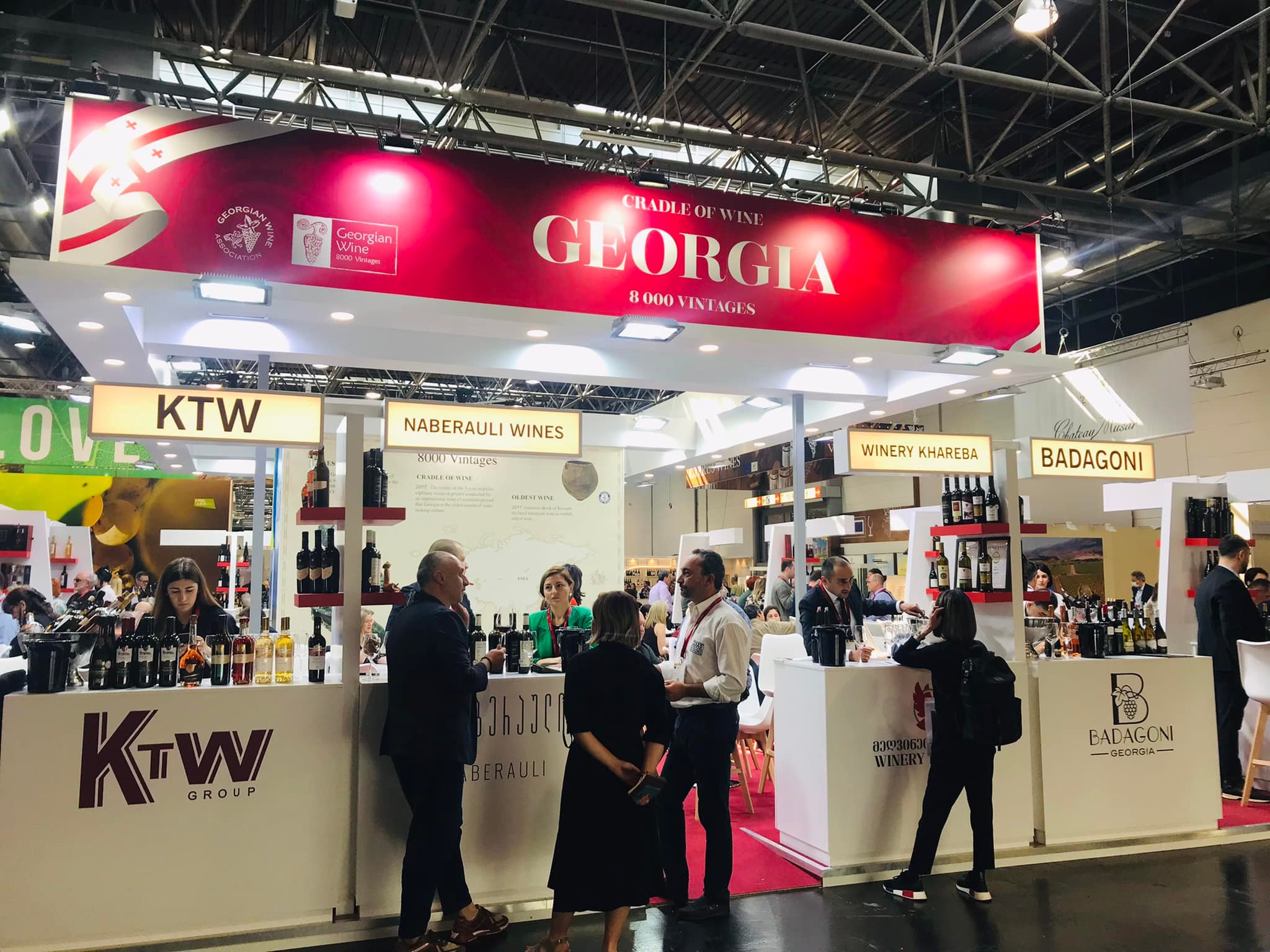 Georgian wine is presented at "ProWein-2022"