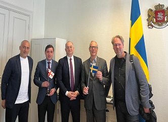 Presentation of Georgian wine in Stockholm