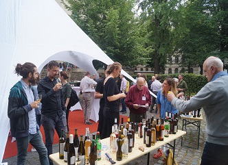 was held The Georgian wine tasting in Leipzig, Germany