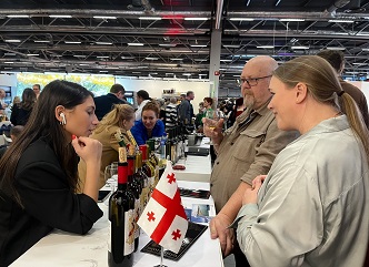 With the support of the National Wine Agency, seven Georgian wine companies participated in the "Stockholm Food and Wine" exhibition in Sweden.