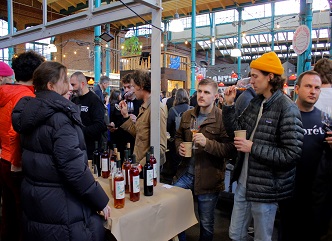 Wines from small Georgian wineries were presented at the "RAW Wine Berlin" exhibition