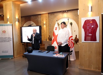 A memorandum of cooperation was signed between the National Wine Agency and the Georgian Rugby Union
