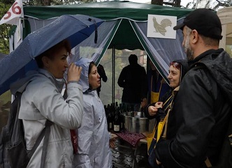 Mtatsminda Park hosted the "New Wine Festival" organized by the "Wine Club" of Georgia