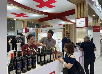 With the support of the National Wine Agency, Georgian wine producing companies are participating in the "Seoul International Wine and Spirits Expo 2024" exhibition in Seoul.