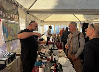 Georgian wine was showcased at the gastronomy festival "Theoule Arts and Vin" in France.