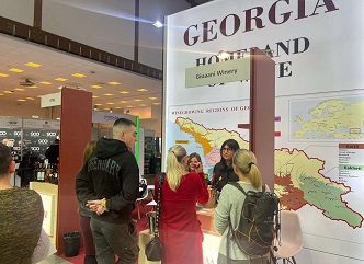 Georgian wine-producing companies are participating in a prestigious international exhibition in Poland.