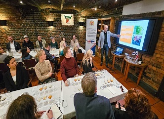 The presentation of Georgian wine took place in Helsinki, the capital of Finland