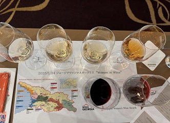 Georgian wine presentation held in Tokyo, Japan
