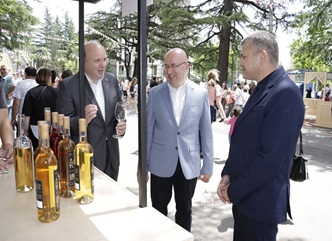 The Legal Entity of Public Law (LEPL) National Wine Agency of the Ministry of Environmental Protection and Agriculture of Georgia is represented in the city of Kutaisi with the concept: "Georgia – The Homeland of Wine."