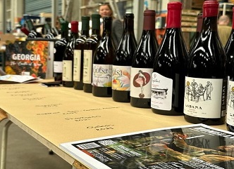  With the support of the National Wine Agency of Georgia, a presentation of Georgian wine was held in Belgium
