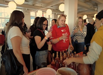 The first festival of Georgian amber wine, “Amber Georgia,” was held in New York.