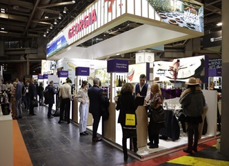 Around 30 Georgian companies are presenting their products at the International Wine Exhibition in Paris.