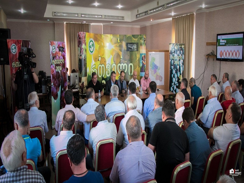 Otar Danelia opened coordination staff of vintage 2016 in Telavi