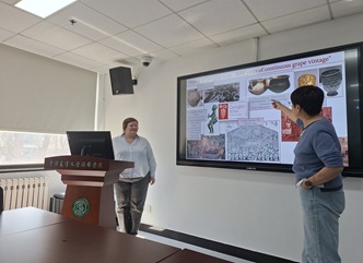 A presentation on Georgian wine culture was held at the Agricultural University of the People's Republic of China