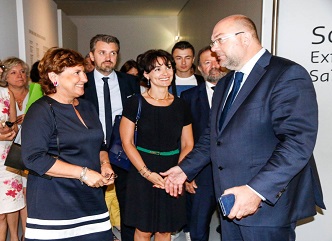 Minister of Agriculture of France Visited Exhibition Dedicated to Georgian Wine