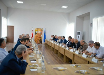 Grape Harvest Coordination Centre Opened in Gurjaani