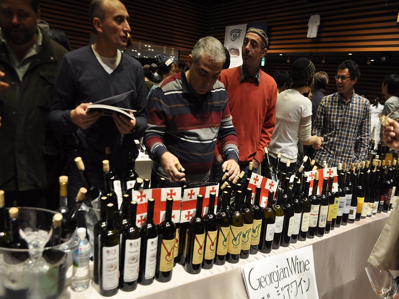 ქართული ღვინის დეგუსტაციები იაპონიაში