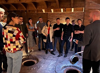 British Wine Professionals Visited Georgia 